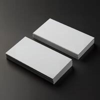 Business card conceptual preview photo