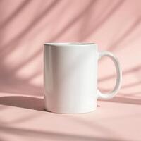 Coffee mug template, perfect for personal design placement photo