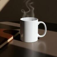 Coffee mug template, ready for your custom graphics photo