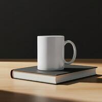 Coffee mug mockup prepared for your creative designs photo
