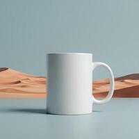 Coffee mug design mockup for your unique customization photo