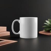 Customizable coffee mug mockup for your unique art photo