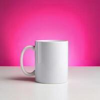 Coffee mug template, ideal for showcasing custom art photo