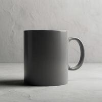 Coffee mug template ready for custom graphics photo