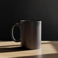 Coffee mug template for adding your personal design photo