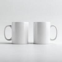 Coffee mug mockup ready to display your personalized designs photo