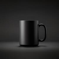 Customizable blank coffee mug mockup for your artwork photo
