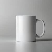 Coffee mug design template for adding personalized touches photo