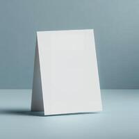 Create a unique flyer using this blank mockup photo
