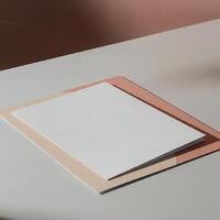 Create your own design using this blank flyer photo