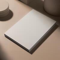 Blank flyer mockup to add your design photo