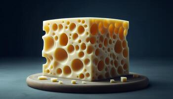 Cheese offering a refined, smooth texture photo