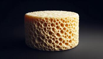 Smooth texture that distinguishes this cheese photo