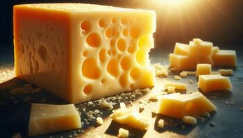 Cheese noted for its ultra-smooth texture photo