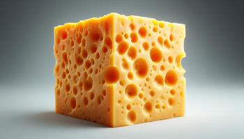 Cheese celebrated for its wonderfully smooth texture photo