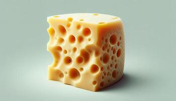 A cheese marked by its luxurious smooth texture photo