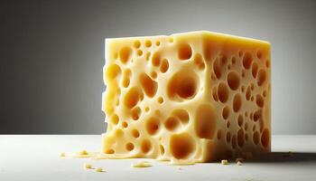 Cheese elevated by smooth texture photo