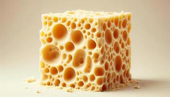 Cheese celebrated for its indulgent smooth texture photo