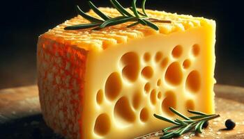 Smooth texture elevating the cheese experience photo