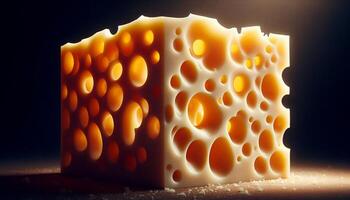 A cheese with effortlessly smooth texture photo