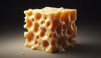 Smooth texture that enhances the cheese photo