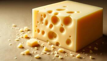 Cheese offering velvety texture photo