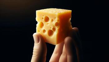 Cheese marked by smooth, velvety texture photo