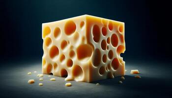 A cheese blending perfectly smooth texture photo