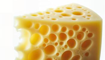 Cheese delicately crafted with smooth texture photo