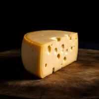 Cheese made with a focus on smooth texture photo