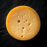 Cheese revered for its silky smooth texture photo