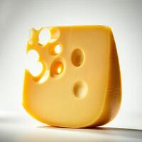 A cheese that radiates smooth texture photo