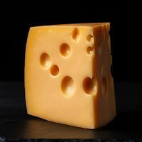 Cheese boasting rich, smooth texture photo
