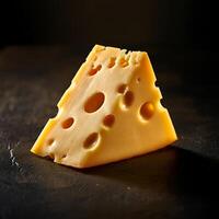 A cheese exuding velvety texture photo