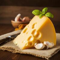 Cheese showcasing smooth texture photo