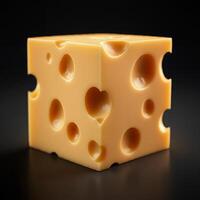 Cheese exhibiting a smooth texture photo
