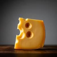 Cheese presenting a smooth texture photo