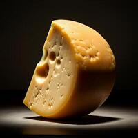 Smooth texture in cheese photo