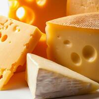 Cheese boasting a smooth texture photo
