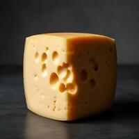 Soft and velvety cheese photo