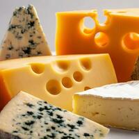 Silky textured cheese photo