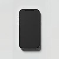 Let your creativity flow on this blank phone mockup photo
