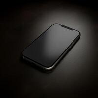Blank phone mockup for bringing your design to life photo