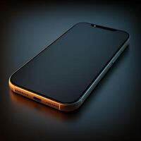 Add your own branding to this blank phone mockup photo