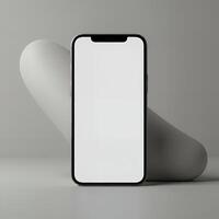 Fill this blank phone mockup with your design photo