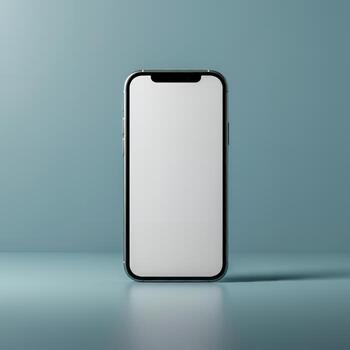 Customize your design experience with this blank phone mockup photo