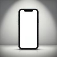 Craft your design using this blank phone mockup photo