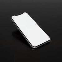 This blank phone mockup is ideal for your next design photo