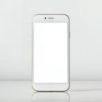 Blank phone mockup designed for showcasing your vision photo