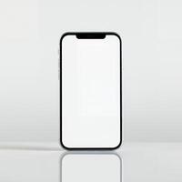 Put your design into action with this blank phone mockup photo